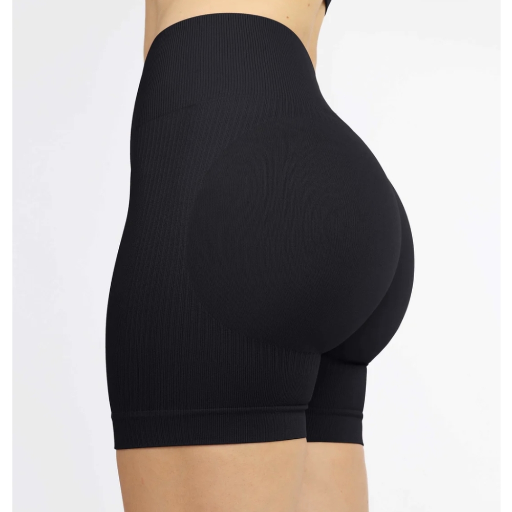 AirWear High-Waisted Bike Shorts Black